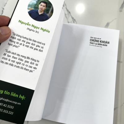 Sách: Giao dịch chỉ số Chứng khoán thật là đơn giản - Nguyễn Ngọc Nghĩa