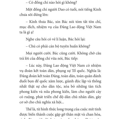 Hồi Kí Về Bác Hồ - Mãi Nhớ Ơn Người