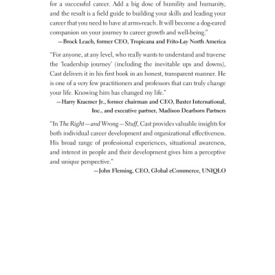 The Right And Wrong Stuff: How Brilliant Careers Are Made And Unmade