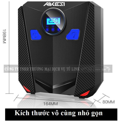 Bơm lốp ô tô, xe hơi điện tử tự ngắt AIKESI