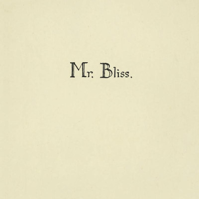 Mr Bliss