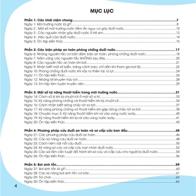 Sách - Bộ Sách 30 Ngày Cùng Em Học Hiểu Về - Phòng Cháy, Chữa Cháy + Phòng Chống Đuối Nước (Bộ 2 Cuốn)