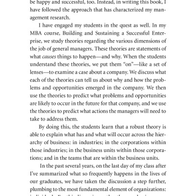 How Will You Measure Your Life?