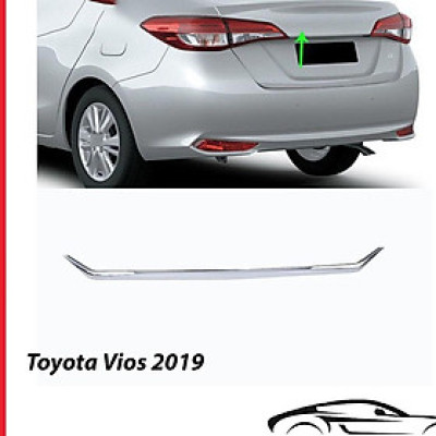 Ốp tay mở cốp, ốp viền cốp cho xe Vios 2019- 2021