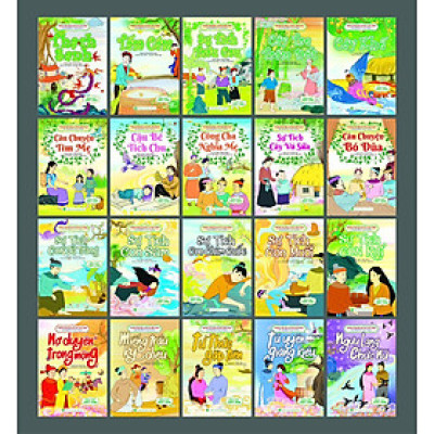 Bộ 20 Cuốn Cổ Tích Việt Nam (Song Ngữ Việt - Anh)