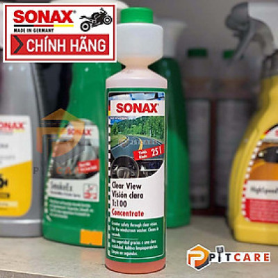 Dung dịch rửa kính đậm đặc Sonax Clear View 1:100 371141 250ml