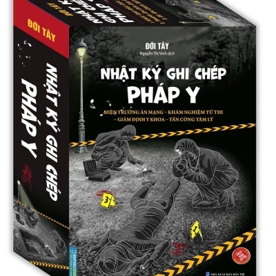 Boxset Nhật Ký Ghi Chép Pháp Y - Tập 1 + Tập 2 + Tập 3 (Hộp 3 Tập)