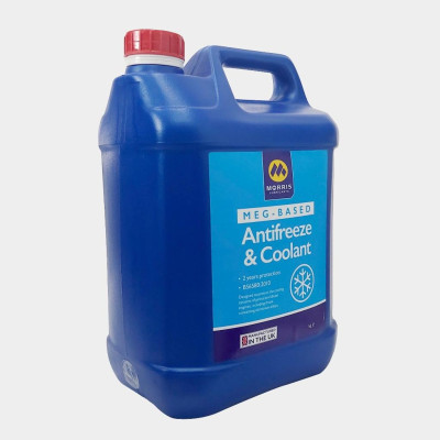 Nước Làm Mát Xanh Cao Cấp Cho Động Cơ Xăng - Morris Lubricants MEG Antifreeze & Coolant / Can 5L