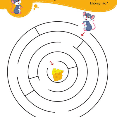 Sách - Rèn Luyện Kỹ Năng Cầm Bút Cho Trẻ - Trò Chơi Mê Cung