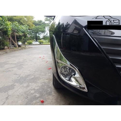 Bộ 2 Ốp viền đèn gầm Vios 2019