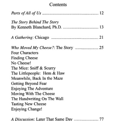 Who Moved My Cheese? - Ai Lấy Miếng Pho Mát Của Tôi