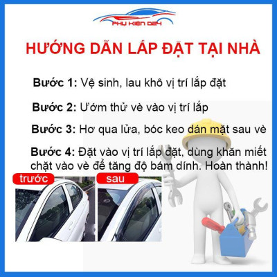 Vè mưa BT50 vè đen che mưa bảo vệ trang trí xe