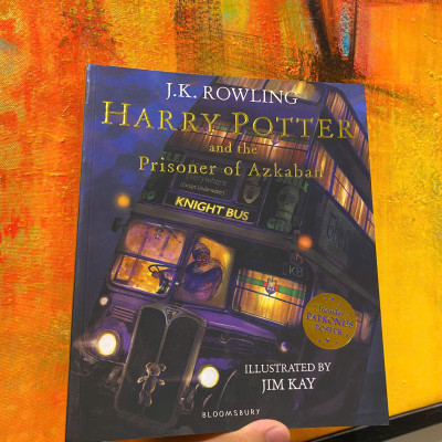 Sách - Harry Potter and the Prisoner of Azkaban by J.K. Rowling (Illustrated Edition) - Fantasy / Young Adult Novel