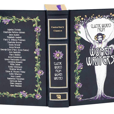 Artbook - Sách Tiếng Anh - Classic Works from Women Writers (Leather-bound Classics)