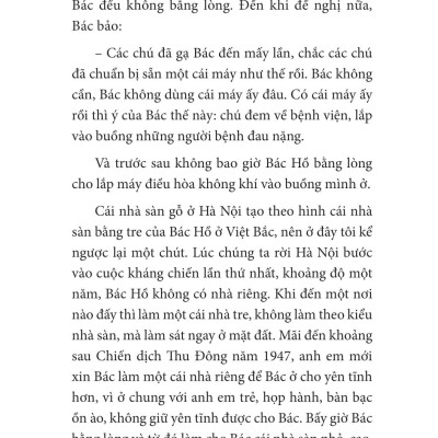 Hồi Kí Về Bác Hồ - Gần Bên Bác Và Học Ở Bác