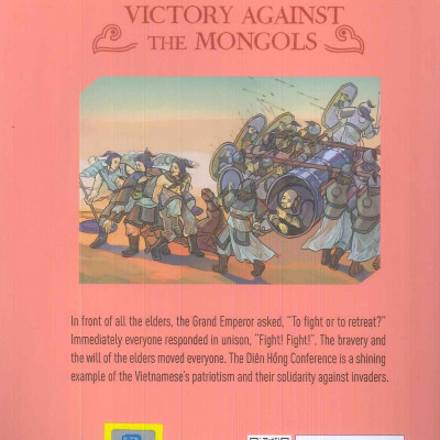 A HISTORY OF VIETNAM IN PICTURES - THE SECOND VICTORY AGAINST THE MONGOLS (IN MÀU, BÌA MỀM)
