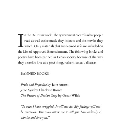 Delirium Stories: Hana, Annabel, and Raven (Delirium Trilogy)