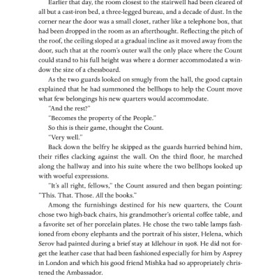 A Gentleman In Moscow