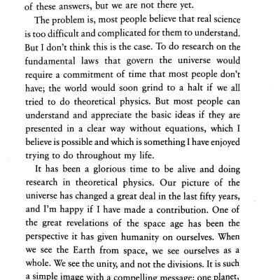 Brief Answers To The Big Questions: The Final Book From Stephen Hawking