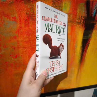 Sách - The Unadulterated Cat: The Amazing Maurice Edition by Terry Pratchett - Humor/ Fantasy in English