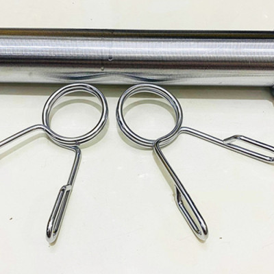 Đòn Tạ Dài 2m2 Inox Phi 50 (Nặng 20kg) Nhập Khẩu Đại Nam Sport + Kèm 2 Khóa Tạ