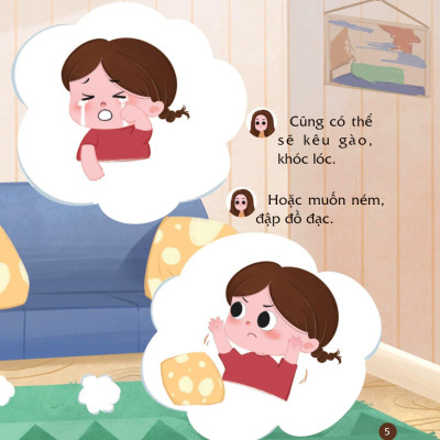 Sách Cùng Con Nuôi Dưỡng Cảm Xúc Tích Cực - Con Không Cáu Giận