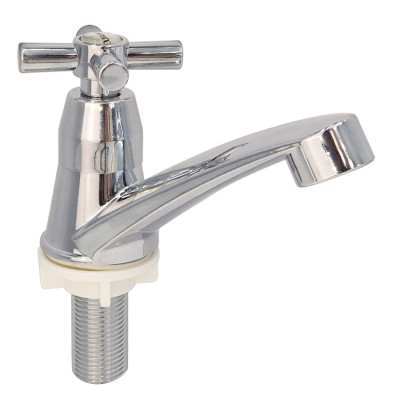 Vòi Lavabo lạnh nhựa ABS mạ Chrome Eurolife EL-LA05 (Trắng bạc)