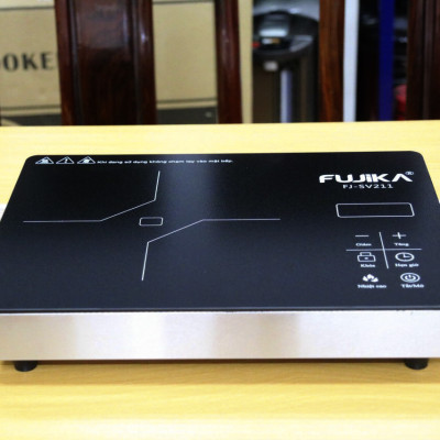 Bếp Hồng Ngoại 2000W Fujika FJ-SV211 Mặt Kính Ceramic Nấu Mọi Loại Nồi Có Thể Nướng Trực Tiếp Trên Bếp-Hàng Nhập Khẩu