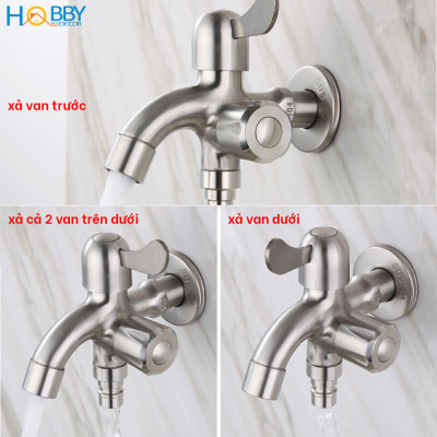 Củ sen lạnh 2 van đóng mở đa năng HOBBY Home Decor CS3