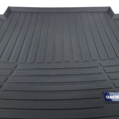Thảm lót cốp xe ô tô BMW X5 2008-2017 Lux SA nhãn hiệu Macsim chất liệu TPV cao cấp màu đen(013)