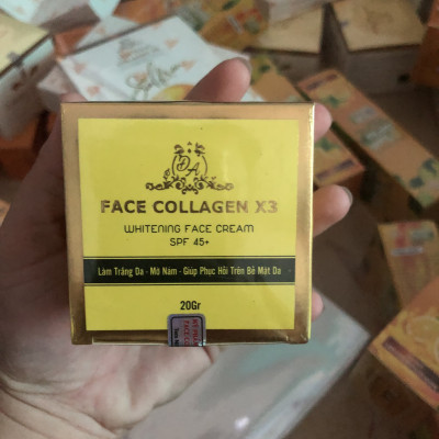 Kem Body Collagen X3 Luxury + Kem Face + Kích trắng da 