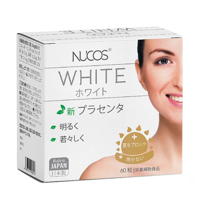 Viên uống hỗ trợ sáng da, giảm thâm nám Nucos White (Hộp 60 viên)