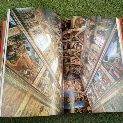  BỘ SÁCH DELUXE BOOKS (BỘ SÁCH SANG TRỌNG) - Leonardo, Michelangelo & Raphael - Cuộc đời của ba danh họa thời kì Phục Hưng