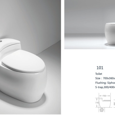 BỒN CẦU MỘT KHỐi EUROVINTO CAO CẤP MÃ 101