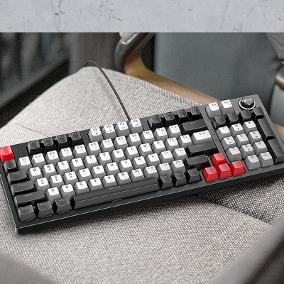 Bàn Phím Cơ T-WOLF T50 Blue Switch (Đen xám/trắng xám/xám đen/xám trắng) - Hàng Chính Hãng 