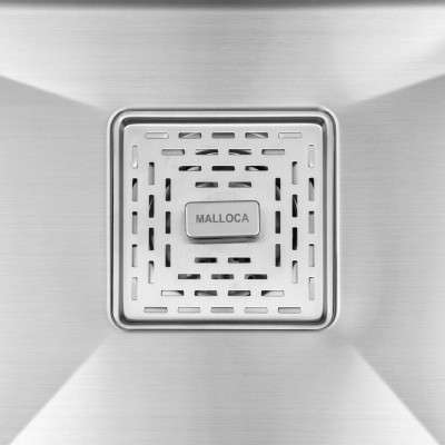 Chậu rửa chén Malloca MS 6302 ST - 1 ngăn cực rộng - Inox 304 - Hàng chính hãng