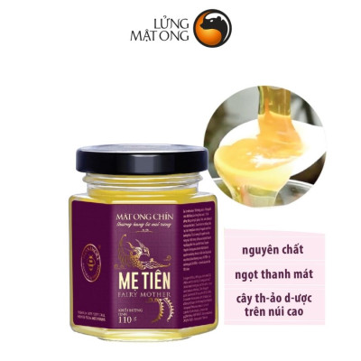 Mật ong rừng thượng hạng núi cao - 100% mật ong chín Mẹ Tiên Honimore 110g