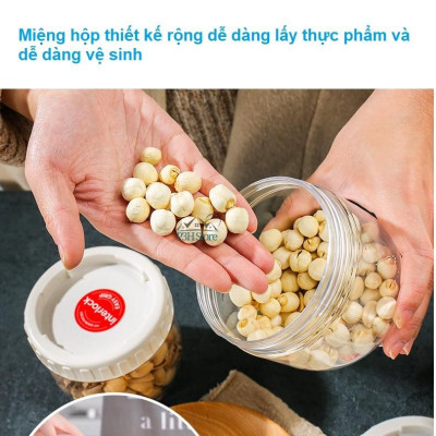 Bộ 4 hộp nhựa Interlock của Lock&Lock (2x1L,2x500ml) INL301S001