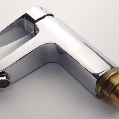 Vòi Lavabo Nóng Lạnh Đồng Mạ Chrome Eurolife EL-SUN 02 (Trắng Bạc)