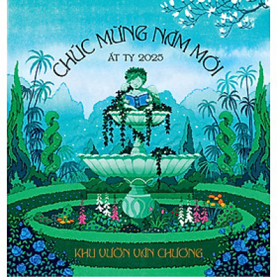 Lịch để bàn Nhã Nam Ất Tỵ 2025 - Khu vườn văn chương (Nhã Nam 2025)