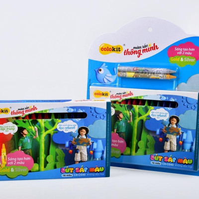 Bút Sáp Màu 16 Màu CR-C040