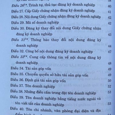 Luật Doanh Nghiệp Năm 2020 ( Sửa Đổi, Bổ Sung Năm 2022, 2025)