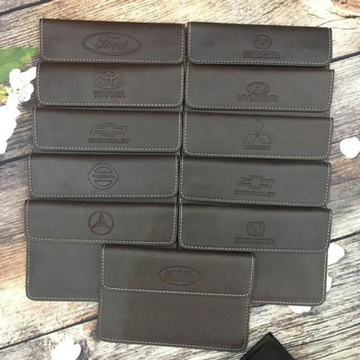 Ví đựng giấy tờ xe ô tô Lexus Da Cao Cấp, Ví da đựng giấy tờ xe ô tô 
