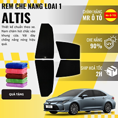 Rèm Che Nắng Xe Toyota Altis Loại 1 Mr Ô TÔ Bảo Hành 24 tháng Cam Kết Chuẩn Khít Theo Xe