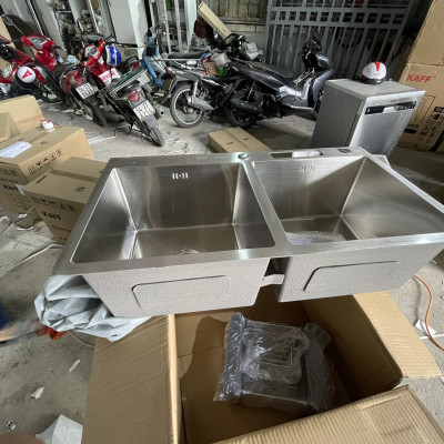 CHẬU RỬA INOX KAFF KF-HMS8245 - Hàng Chính Hãng