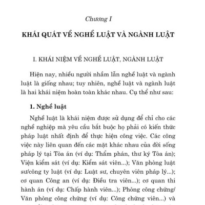Nghề Luật và cơ hội nghề nghiệp cho người học luật