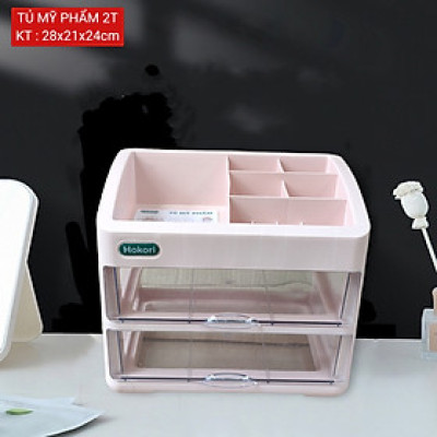 (Hàng Cao Cấp)Tủ Kệ đựng đồ trang điểm nhựa mica trong suốt 2/3/,4 tầng, để mỹ phẩm tiện lợi