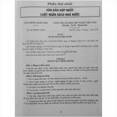 Sách Hệ Thống Mục Lục Ngân Sách Nhà Nước - V2406D