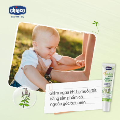 Lăn bôi vết muỗi đốt, côn trùng cắn Chicco NaturalZ 10ml