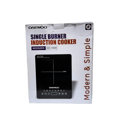 Bếp Từ Đơn Daewoo DWI-1505B, 8 chế độ cài sẵn 1500w - Hàng chính hãng